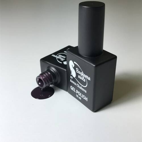BN-09, Темно-фиолетовый Гель-лак BAGHEERA NAILS
