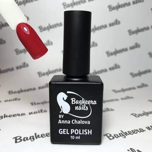 BN-51, Красно-малиновый Гель-лак BAGHEERA NAILS