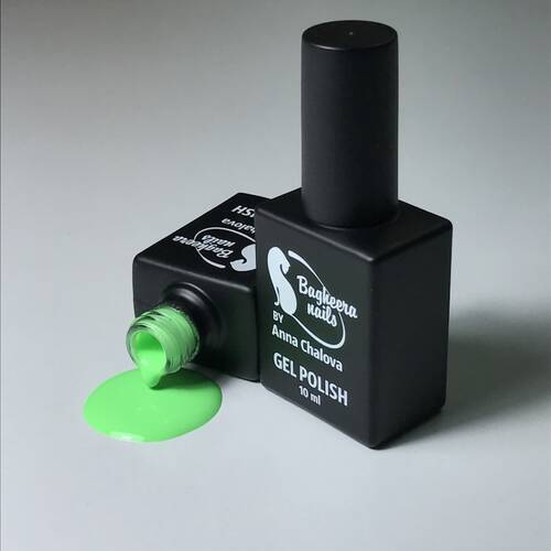 BN-23, Ультра-зеленый Гель-лак BAGHEERA NAILS
